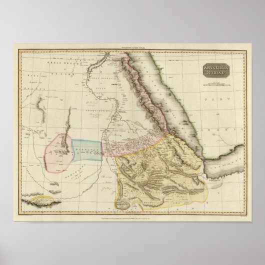 アビシニア、ヌビア&c ポスター (正面)