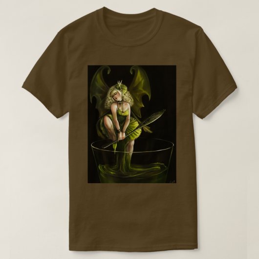 アビシンの緑の妖精 Tシャツ (デザイン正面)