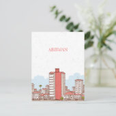 アビジャンアイボリーコーストトラベル ポストカード (スタンド正面)