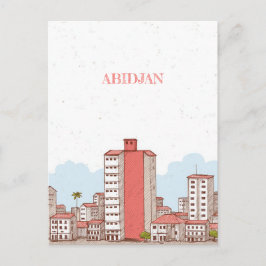 アビジャンアイボリーコーストトラベル ポストカード