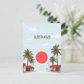 アビジャンアイボリー海岸 ポストカード (スタンド正面)