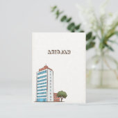 アビジャンアイボリー海岸 ポストカード (スタンド正面)