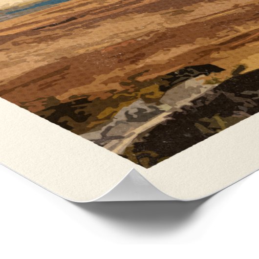 アビスコを訪れる ポスター (角)