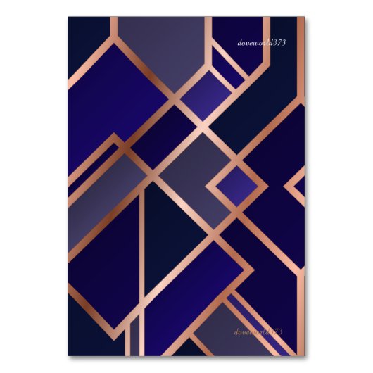 アビスハデスのカードゲーム テーブルナンバー (正面)