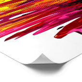 アビス失ったスで – 超現実的な表現主義芸術 ポスター (角)