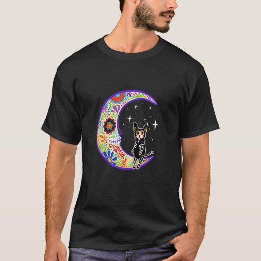 アビッシアンディアデロスミュートススケルトン Tシャツ (正面)
