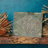 アビニョンの地図, 'Civitates Orbis Terrarum'より フォトプラーク (側面)