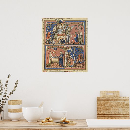 アビメレクとサムソン ポスター (キッチン)