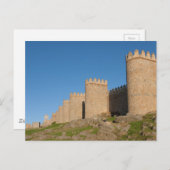 アビラの城壁 ポストカード (正面/裏面)