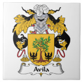 アビラの家紋 タイル (正面)