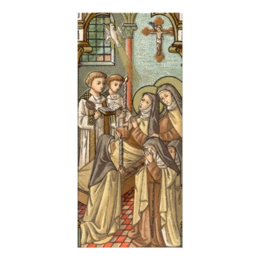 アビラの聖テレサの死(SAU 28) ラックカード (正面)