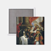 アビラの聖テレサの聖餐式c.1670 マグネット (正面/裏面)