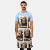 アビラの聖テレサ エプロン (着用した状態)