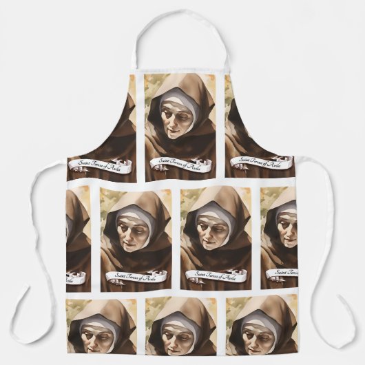 アビラの聖テレサ エプロン (正面)