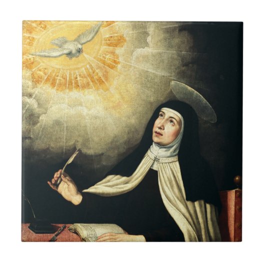 アビラの聖テレサ タイル (正面)