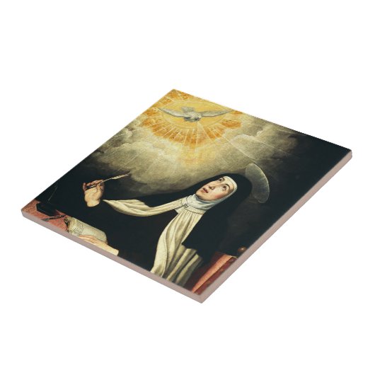 アビラの聖テレサ タイル (側面)