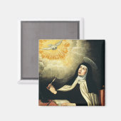 アビラの聖テレサ マグネット (正面/裏面)