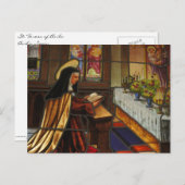 アビラの聖テレサ(2) ポストカード (正面/裏面)