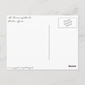 アビラの聖テレサ(2) ポストカード (裏面)