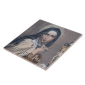 アビラの聖テレサ(M 008) タイル (側面)