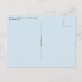 アビラの聖テレサ (SAU 28) ポストカード (裏面)