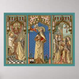 アビラの聖テレサ(SAU 28)三国 ポスター