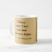 アビラの聖テレサ(SNV 27)コーヒーマグ#1bスクエア コーヒーマグカップ (正面左)