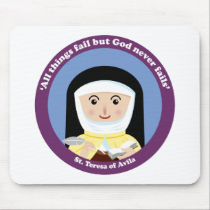 アビラのSt Teresa マウスパッド