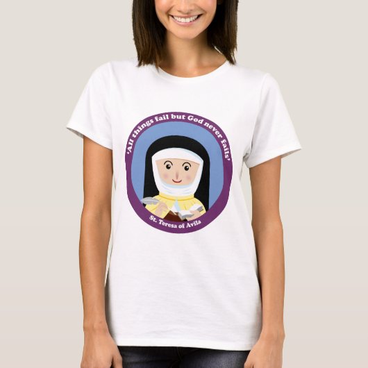 アビラのSt Teresa Tシャツ (正面)