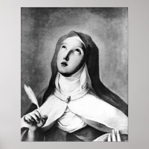 アビラのSt Theresa ポスター