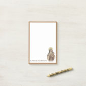 アビライエス・キリストのCarmelite聖者のSt. Terese ポストイット (デスク上)