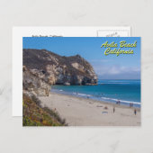 アビラビーチカリフォルニアポストカード ポストカード (正面/裏面)