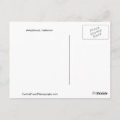 アビラビーチカリフォルニアポストカード ポストカード (裏面)