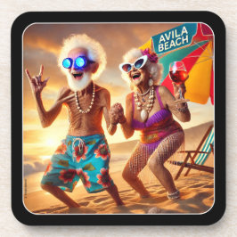 アビラビーチサンセットシニア。6枚セット. コースター