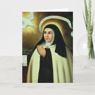 アビラ1570年のSt Theresa カード