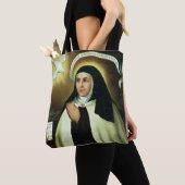 アビラ1570年のSt Theresa トートバッグ (クローズアップ)