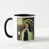 アビラ1570年のSt Theresa マグカップ (左)