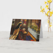 アビラ(2)のSt Teresa カード (黄色い花)