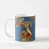 アビラ(SAU 28)コーヒーマグの聖テレサ コーヒーマグカップ (左)