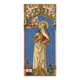 アビラ(SAU 28)ラックカード1の聖テレサ ラックカード