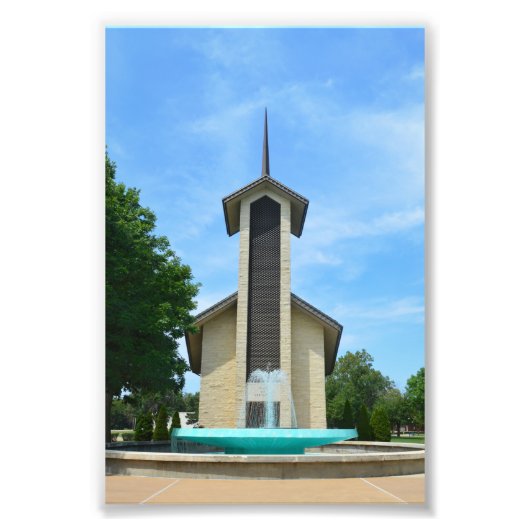 アビリーネのアイゼンハワー大統領瞑想の場所 フォトプリント            (正面)