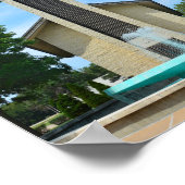 アビリーネのアイゼンハワー大統領瞑想の場所 ポスター (角)