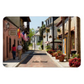 アビレス通りセントオーガスティン、フロリダ磁石 マグネット (横)