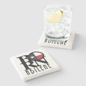 アビレ生まれンテキサス州 ストーンコースター (横)