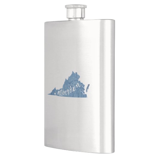 アビングドンバージニアウッドグレイン フラスク (左)