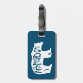 アビングドンバージニアベア ラゲッジタグ (裏面縦)