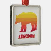 アビングドンバージニアレインボーベア メタルオーナメント (右)