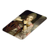 アビントン恋しく思夫人はコングリーヴの『愛』の中のプーとして マグネット (左側)