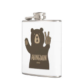 アビンドンバージニアピースベア フラスク (左)