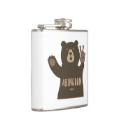 アビンドンバージニアピースベア フラスク (右)